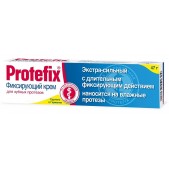 Протефикс крем фиксирующий д/зубных протезов экстра-сильный 40мл