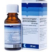 Валокордин-Доксиламин капли 25мг/мл 20мл