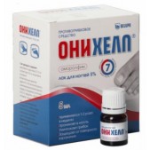 Онихелп лак д/ногтей 5% 5мл