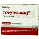 Тридукард таб.модиф.высвоб.п.п.о 35мг №60