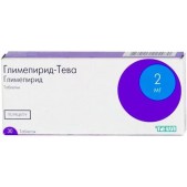 Глимепирид-Тева таб. 2мг №30