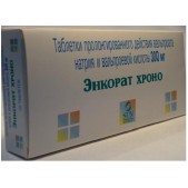 Энкорат хроно таб.пролонг.п.п.о. 300мг №30