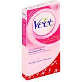 Вит/veet полоски восковые д/норм кожи №12