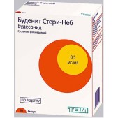 Буденит Стери-Неб сусп. д/ингал. доз. 0,5мг/мл 2мл №20