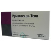 Иринотекан-тева конц.д/инф. 20мг/мл 5мл №1
