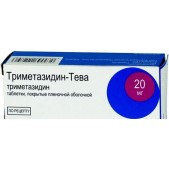 Триметазидин-Тева таб. п.п.о. 20мг №30