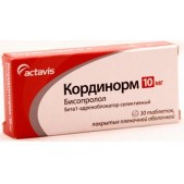 Кординорм таб. п.п.о. 10мг №30