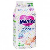 Подгузники Меррис/Merries AT S N24 (4-8 кг)