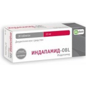 Индапамид-OBL таб. п.о 2,5мг №30