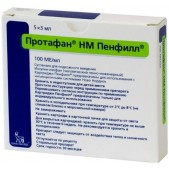 Протафан HM Пенфилл сусп. п/к 100МЕ/мл 3мл №5