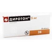 Диротон таб. 5мг №28
