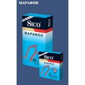 Презервативы Сико марафон сафети N12 классические (с бензокаиновой смазкой)