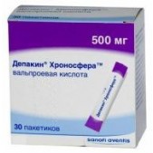 Депакин Хроносфера гран. д/приема внутрь пролонг 500мг №30