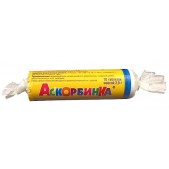 Аскорбинка таб. крутка с сахаром черника 2,9г №10