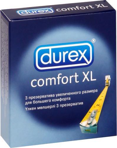 Дюрекс xxl. Презервативы Durex № 3 Comfort XXL. Презервативы Durex Сomfort XL размер. Презервативы дюрекс увеличенного размера. Размер презервативов дюрекс XXL.