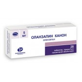 Оланзапин Канон таб. п.п.о. 5мг №28