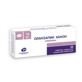 Оланзапин Канон таб. п.п.о. 10мг №28